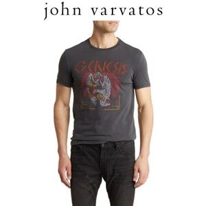 John Varvatos Genesis Vintage Wash Band Tee